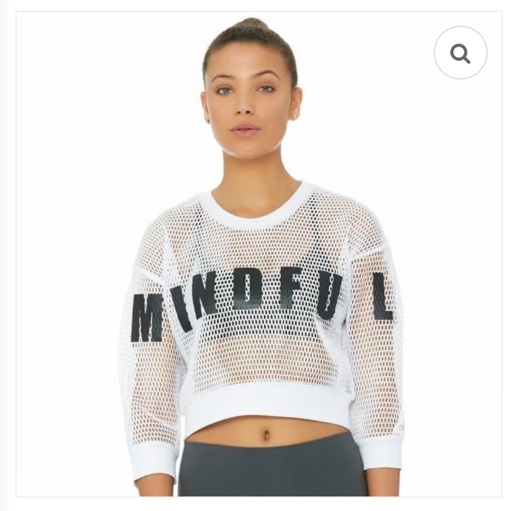 Alo Yoga mesh pullover